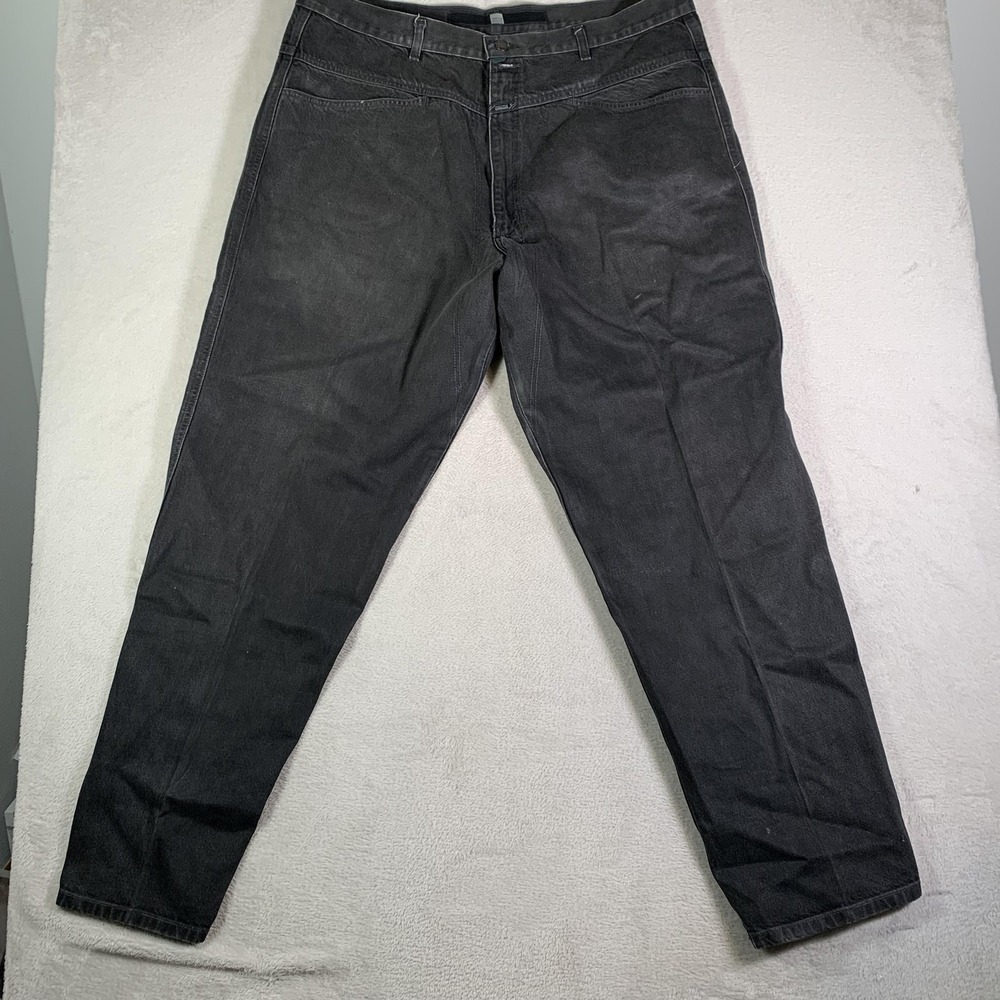 Vintage Marithe Francois Girbaud Jeans Mens 42x36 (Tag 44x35) Gray Tapered Y2K